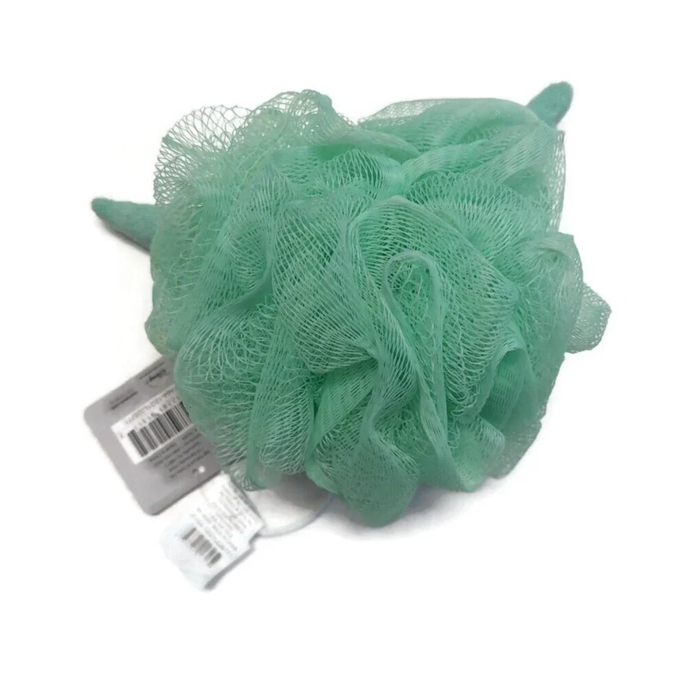 Star Wars Grogu Child Bath Pouf Unisex Kids Shower Body Scrubber Green Ages 3+